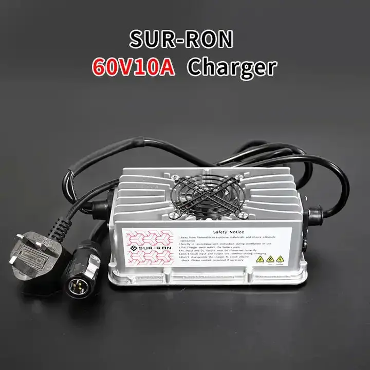 60V10A Charger SURRON Light Bee X - Image 4