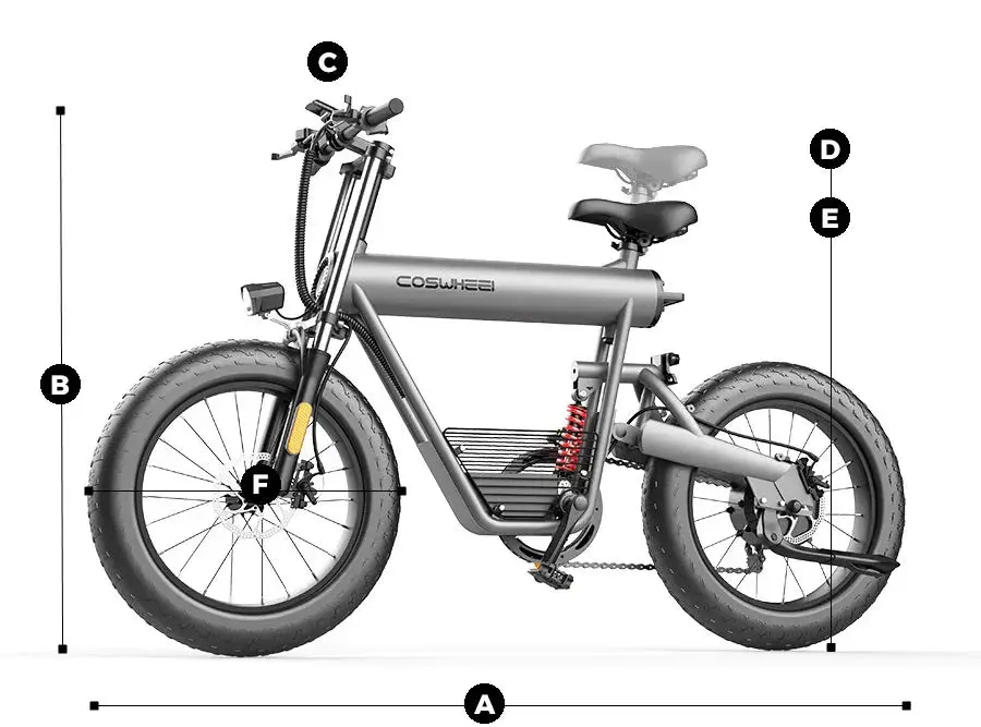 Cosweheel T20 Ebike 48V750w electric bike - Image 6