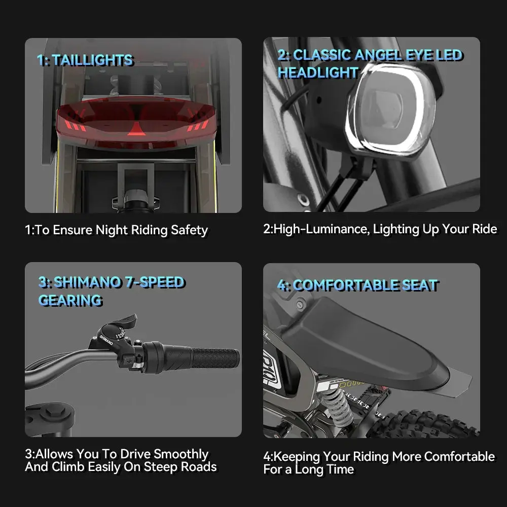 Coswheel R19 Electric Dirt Bike Off Road - Image 11