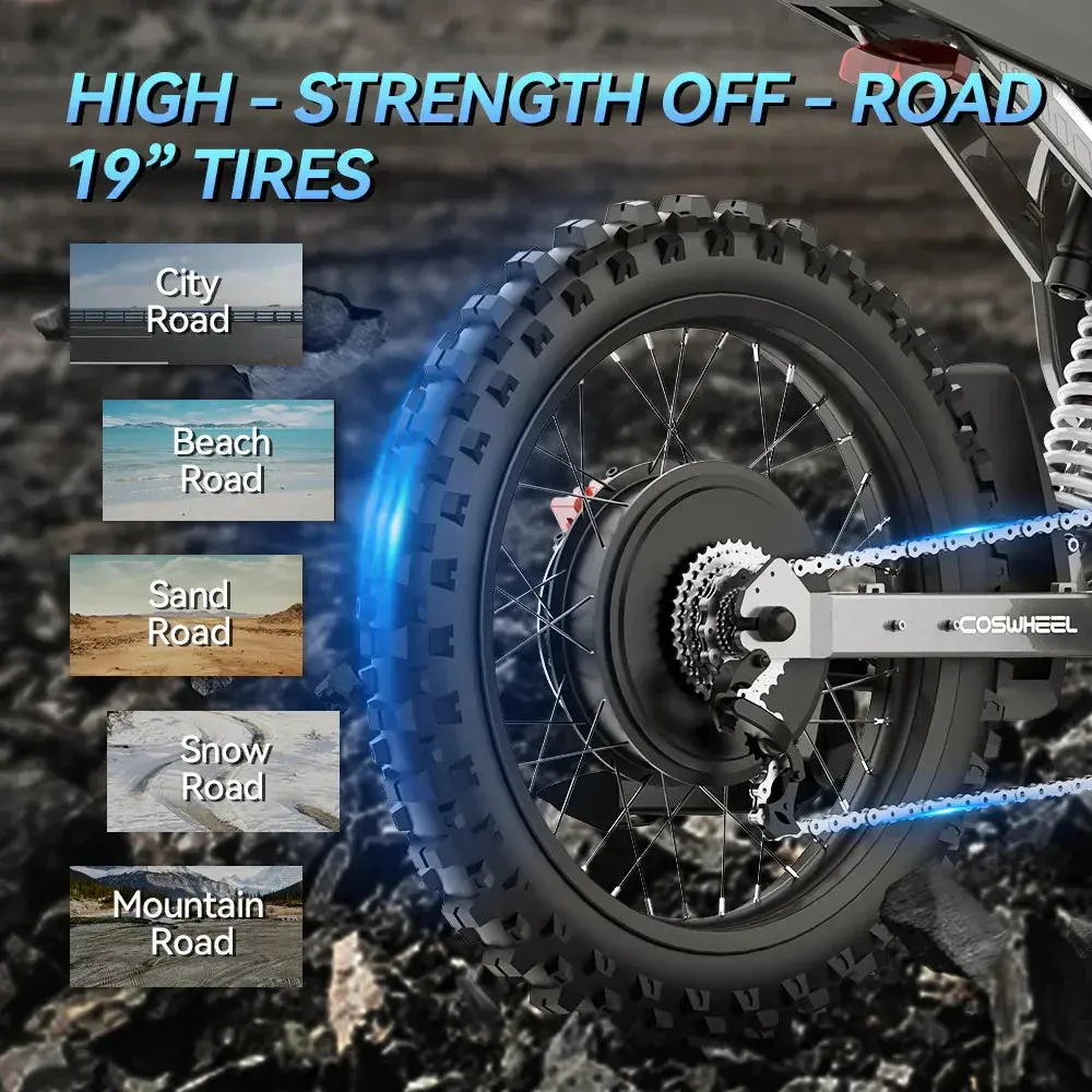 Coswheel R19 Electric Dirt Bike Off Road - Image 12