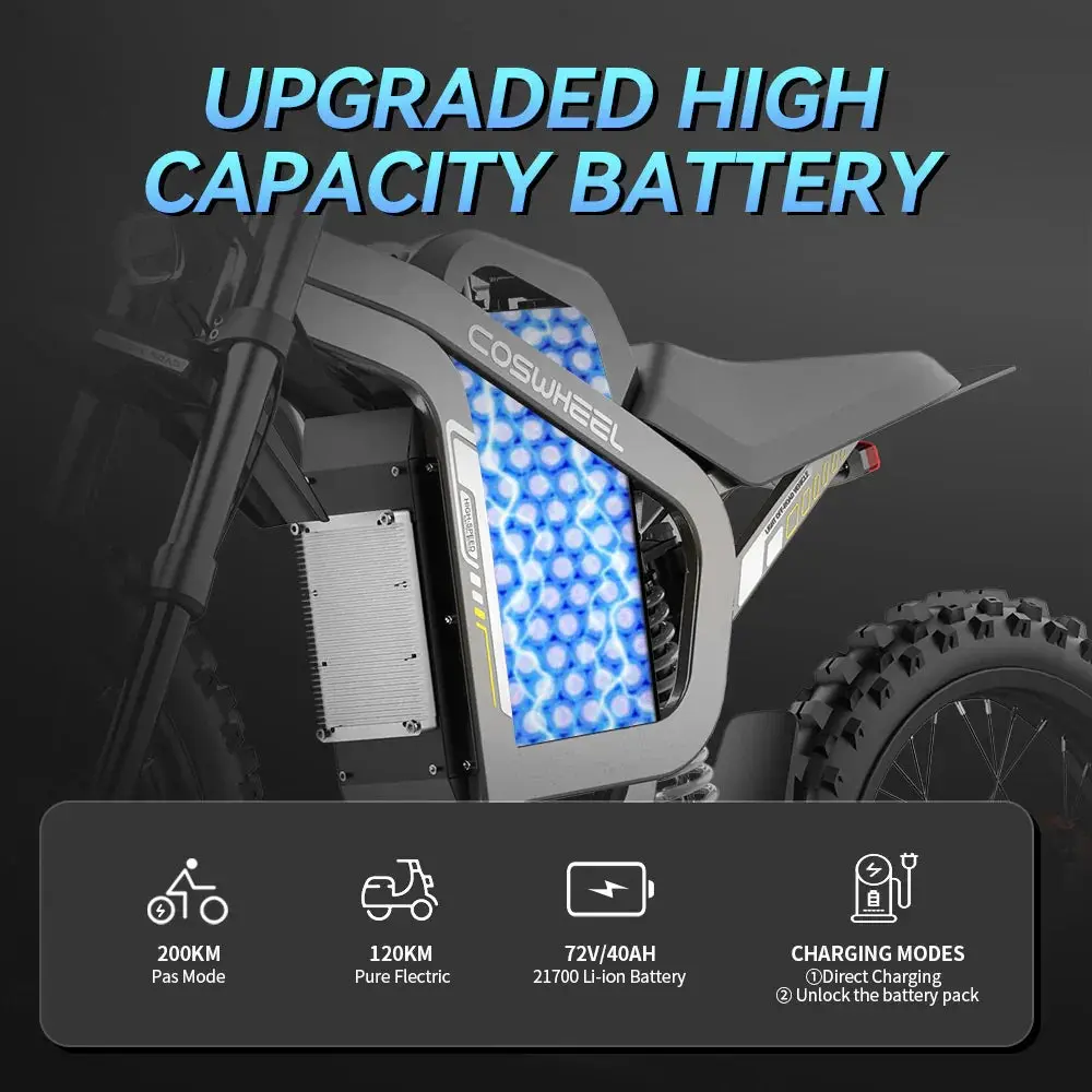 Coswheel R19 Electric Dirt Bike Off Road - Image 9