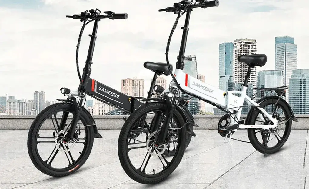 Samebike 20LVXD30-II Folding Electric Mini Bike - Image 11