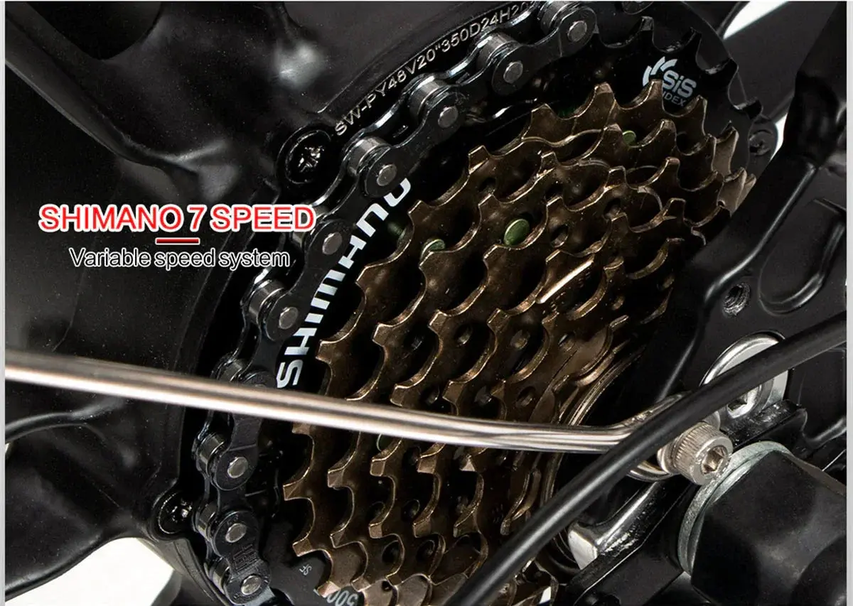 Samebike 20LVXD30-II Folding Electric Mini Bike - Image 6