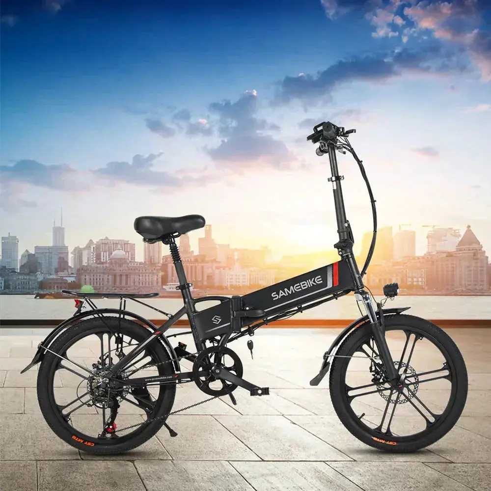 Samebike 20LVXD30-II Folding Electric Mini Bike - Image 9