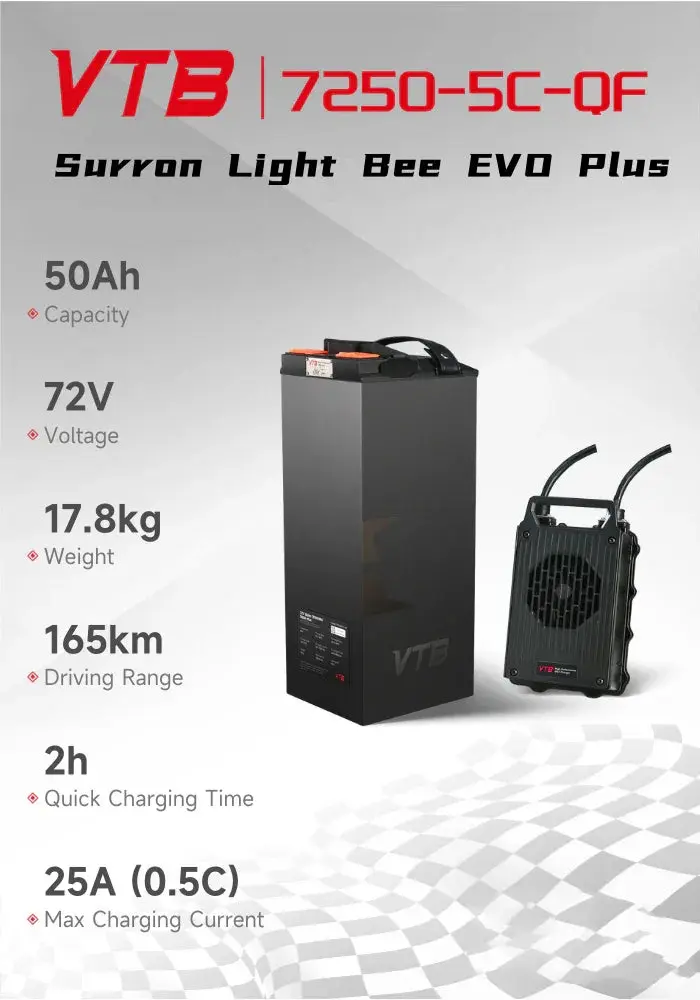 VTB 72V 50AH  21KW Battery For Surron Light Bee X  EVO Plus - Image 7